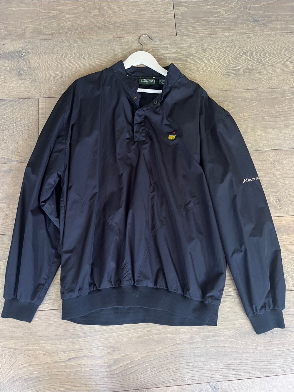 Masters Collection Golf Windbreaker Navy XXL Pullover Long Sleeve
